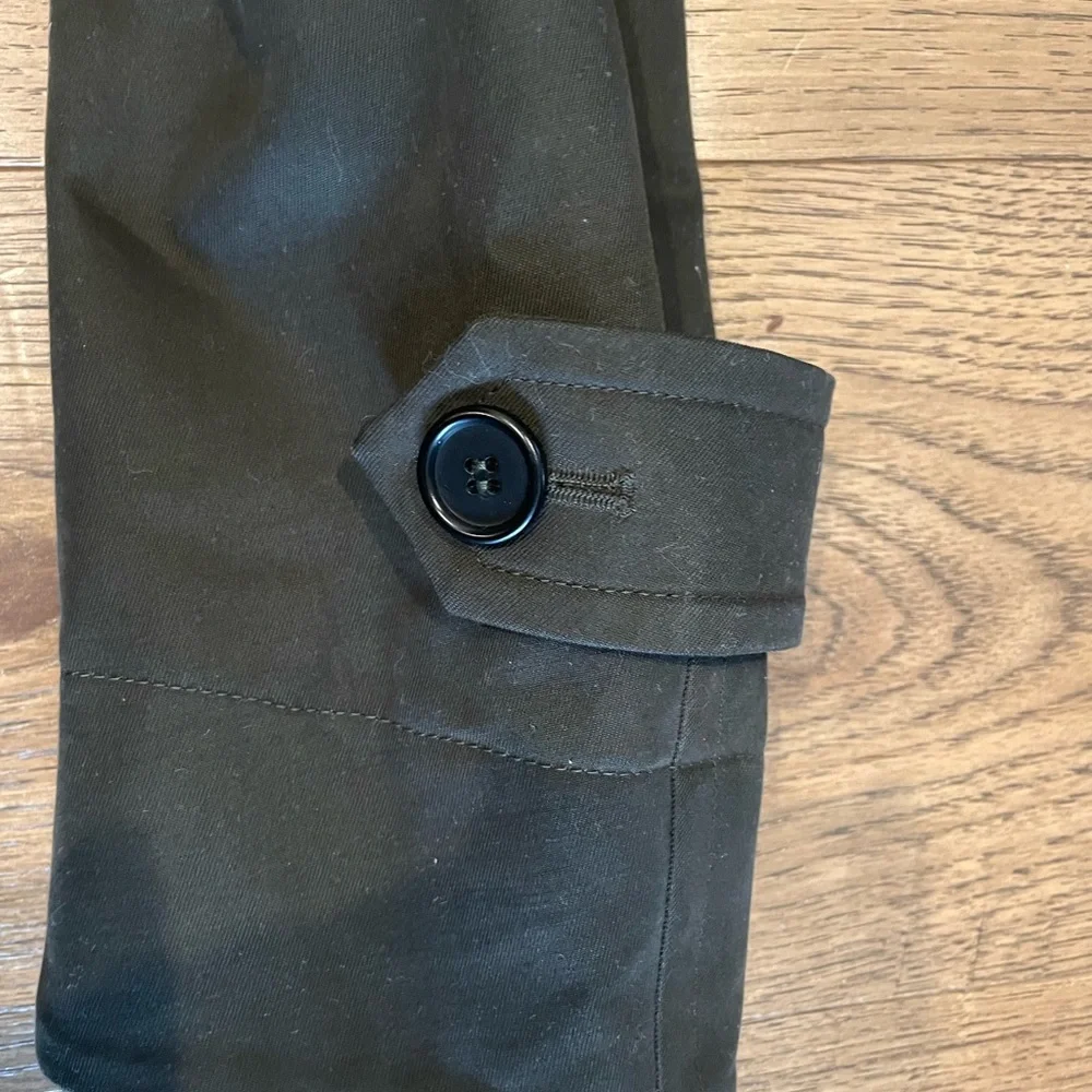 Margaret Howell Army Green Cotton Trench XXS - Picture 5 of 5